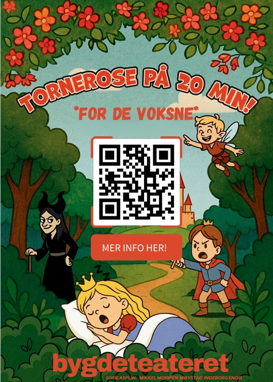 plakat med qr kode